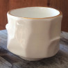 Tasse porcelaine avec dorures